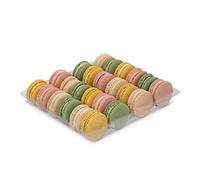Picnic Macaron Tray by Mademoiselle Macaron - Tray of 24 Macarons in 4 Flavours
