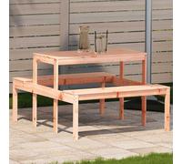 Picnic Table 110x134x75 cm Solid Wood Douglas