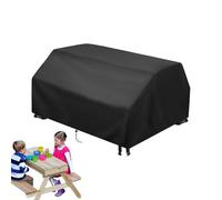 Picnic Table Cover - 40x40x21 Inch Large Stretch Protector Outdoor Waterproof Cloth Windproof Furniture Cover Tablecloth | Garden Patio Dining Camping Camping
