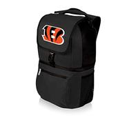 PICNIC TIME Black Cincinnati Bengals Zuma Cooler Backpack