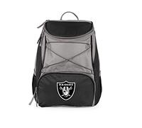 PICNIC TIME Black Las Vegas Raiders PTX Backpack Cooler