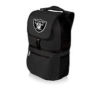 PICNIC TIME Black Las Vegas Raiders Zuma Cooler Backpack