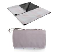 Picnic TIME Blanket Tote XL Outdoor Picnic Blanket, Beach Blanket, Camping Blanket, (Pastel Plaid)