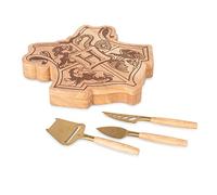 PICNIC TIME Cheese Set with Tools, charcuterie, Serving Board, 11.75 x 11.6 x 1.65, Harry Potter Hogwart - Parawood