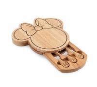 PICNIC TIME Disney Minnie Mouse Head Shaped Cheese Board with Tools, (Parawood)