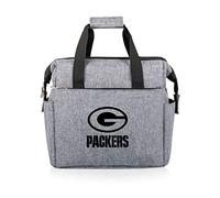 PICNIC TIME Gray Green Bay Packers Lunch Cooler