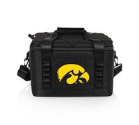 Picnic TIME NCAA Iowa Hawkeyes Tarana Superthick Cooler Bag, (Carbon Black)
