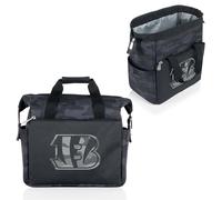 PICNIC TIME NFL Cincinnati Bengals On The Go Lunch Bag Cooler, Soft Cooler Lunch Box, Insulated Lunch Bag, (Black Camo)