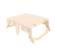 Picnic Wooden Folding Picnic Basket Table: Portable Wine Picnic Table 2-in-1 Picnic Table - Storage Basket Collapsible Beach Camping Table for Area Folding Table Picnic Basket