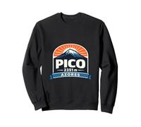 Pico 2351 m Azores Sunrise Mountain Travel Design Sweatshirt
