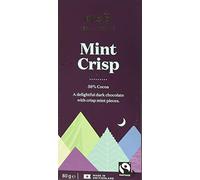 Pico Chocolate - Mint Crisp and Dark Chocolate Vegan Bars made with Natural Ingredients,Organic Handcrafted Swiss Mint Chocolate - 10 x 80g