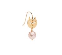 Pico Francoise Earring Single Goldplated Silver P01021-2 - Woman - 925 Sterling Silver Gold 20 mm