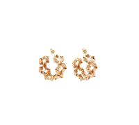 Pico Gudruns Earrings 24 ct. Goldplated Brass Q01020-FG - Woman - Brass Gold