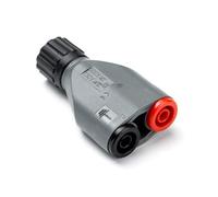 Pico Technology BNC to 4mm banana plug adapter, Black