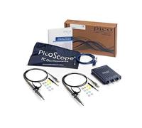Pico Technology PicoScope 2204A USB Oscilloscope 2 Channel 10MHz 100MS/s PC Based Digital Lab Kit includes Probes and PS7 Software
