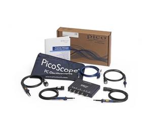 Pico Technology PicoScope 2405A Digital Oscilloscope 4 Channels 25MHz, 48 kS, Handheld PC Lab Kit With Probes, PS7 Software and Waveform Generator