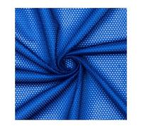 Pico Textiles 1 Yard - Royal Blue Polyester Micro Mesh Jersey Fabric - Sold by The Yard - 60" Wide - Small Holes - Durable Athletic Mesh Fabric for Sewing Soccer & Basketball Jerseys Uniforms