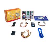 PicoBricks Raspberry Pi Pico W Starter Kit with 12 Detachable Sensors and Extensive Learning Guide, Raspberry Pi Starter Kit, STEM Coding Kit