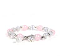 picofun Beads Bracelet for Women, Stress Relief Anxiety Yoga Bracelet, Crystal Stone Beaded Stretch Bracelet,Handmade Trendy Jewelry Gifts for Lover, Mom, Friends, One Size, Stone, cat's eye quartz