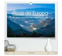 Picos de Europa - In and around the national park (High Quality Premium Wall Calendar 2026 DIN A2 landscape),CALVENDO 12 Month Wall Calendar: Lush and ... a beautiful national park in Northern Spain