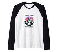 Picos de Europa National Park Naranjo de Bulnes Spain Raglan Baseball Tee