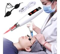 Picosecond Pen Plasma Device (9 Modes + 4 Levels), Dark Spot Remover, Tattoo Removal Mole Removal Machine, LCD Display, Rechargeable, for Pigment, Scar, Mole, Freckle Removal,Red