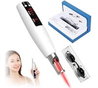 Picosecond Pulse Light Spot Remove Machine, Rechargeable, LCD Display Picosecond Pen, with 9 Modes, for Freckles/Moles/Brown Spots,Red