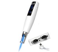 Picosecond Pulse Light Spot Remove Machine, Rechargeable, Lcd Display Picosecond Pen, With 9 Modes, For Freckles/Moles/Brown Spots/Tattoo,Blue
