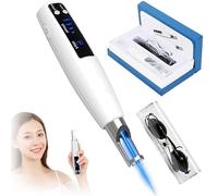 Picosecond Pulse Light Spot Remove Machine, Rechargeable, LCD Display Picosecond Pen, with 9 Modes, for Freckles/Moles/Brown Spots,Blue
