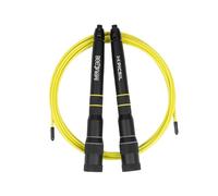 PICSIL - BEE High Speed Skipping Rope | Aluminum & Double Bearing System | Self-Adjusting for Cross Training, Boxing & Fitness | Lightweight 7.4oz | Adaptable for Men, Women & Children | Black