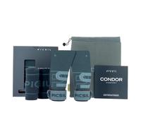 PICSIL - Condor Grips | Magnesium Enhanced Grip | Premium Hand Protection | Ideal for Cross Training, Gym & Calisthenics | Designed for Athletes of All Levels | G, Midnight