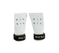 PICSIL - Condor Grips | Magnesium Enhanced Grip | Premium Hand Protection | Ideal for Cross Training, Gym & Calisthenics | Designed for Athletes of all levels | White, G