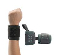 PICSIL Elastic Wrist Wraps, Adjustable Velcro Fastening - Moss