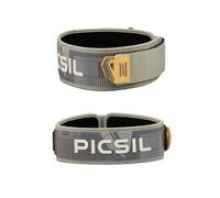 PICSIL - Neoprene Lumbar Belt for Weightlifting | Official Competition Support | Versatile Buckle | Comfort & Durability | Ideal for Powerlifting & Cross Training | Fern, M