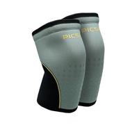 PICSIL - Rigid Neoprene Knee Sleeves | 7mm & 10mm for Powerlifting, Cross Training & Weightlifting | High-Density, Non-Slip Design | Competition Approved | Unisex, Fern, 7mm, S