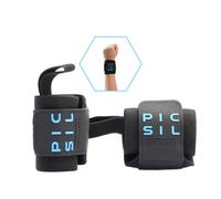 PICSIL - Wrist Support for Cross Training | Reduce Wrist Discomfort | High Performance | Elastic Nylon | Prevents Tendonitis | Ideal for Gym, Bodybuilding, Boxing, Calisthenics | Blue