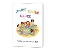 PICTALOO Thank You Card Teacher - Morning Circle - Illustrated Farewell Card Nursery School Card Thank You for the Great Time, Graduation Farewell Gift Farewell Gift Childminder, Teacher