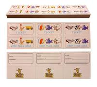 PicTic Raffle Tickets for Children. Uses Pictures Instead of Numbers so Kids can Know if They Won Easily! Great for Schools, Camps, Events, Carnivals, and Prizes Drawings.