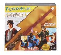 PICTIONARY AIR HARRY POTTER Family Drawing Game, Wand Pen, 112 Double-Sided Clue Cards with Picture Bonus Clues, Trunk Card Holder, Collector Package. Gift for for 8 Year Olds & Up, HDC59