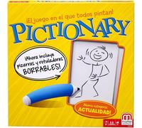Pictionary Drawing Game with Wipe Clean Boards Markers Family Party Game