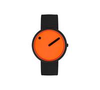 Picto 32020958 Unisex Watch Analogue Quartz One Size Black, Strap.