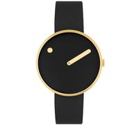 Picto 34087-0114G Unisex Black Bio Based 34mm 5ATM
