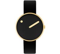 Picto 34087-4114G Unisex Black 34mm 5ATM