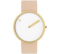 PICTO 43321-6320G Ladies Watch White and Gold 40mm 5ATM