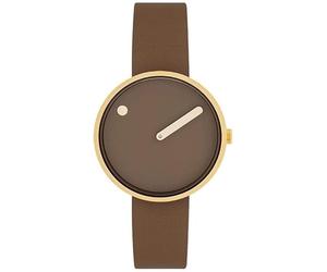 PICTO PT34001-4614G Unisex Watch, Strap.
