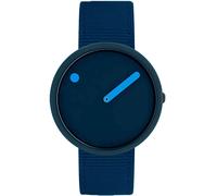 Picto Unisex Watch Analogue Quartz 32018719, navy blue, One Size, Strap.