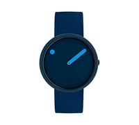 PICTO Unisex Watch Analogue Quartz 32018719, navy blue, Einheitsgröße, Sporty