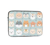pictorial Avatar Patterned Laptop Case - 10 inch Slim and Portable, Suitable for Office Travel and Commute
