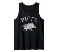 Picts Scottish History Symbol of the Picts Tank Top
