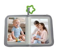 Picture Album - 5.5 x 7 Inch Plush Cloth Photo Storage Folding Book Washable Interactive Memory Book Educational Toy | Photo Book for Mom Photography Lie